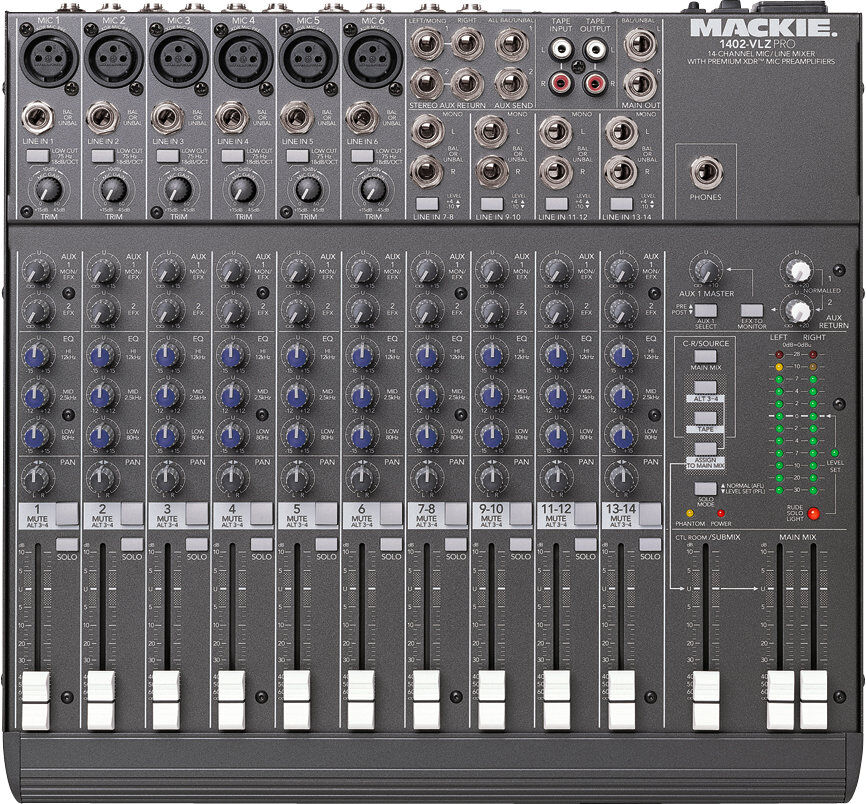 Mackie 1402-VLZ - 6 Channel