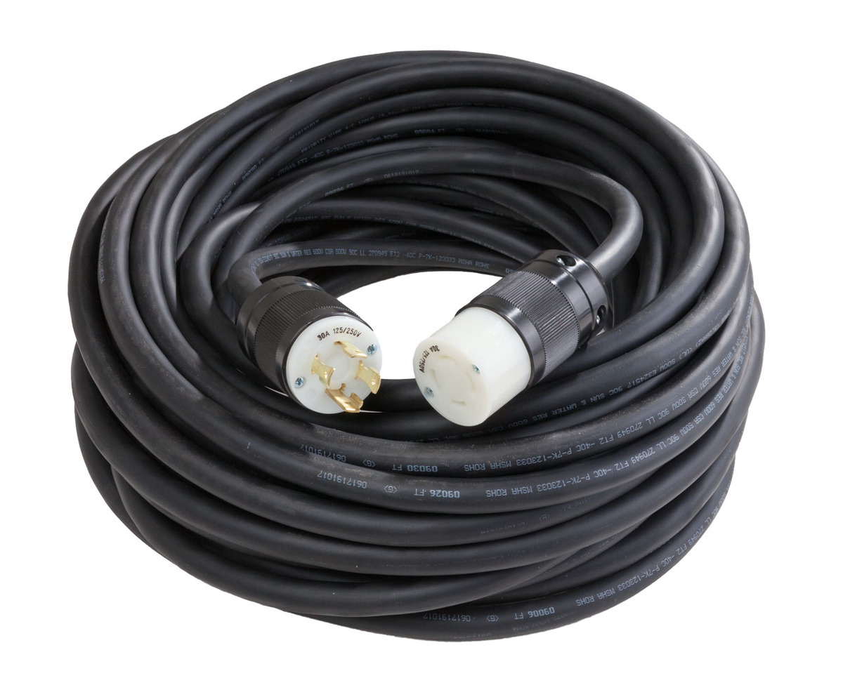 25' 30A Cable with L14-30 Connectors