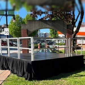 Viewing Platform — Outdoor Stage rental from Valley Tech, Vancouver